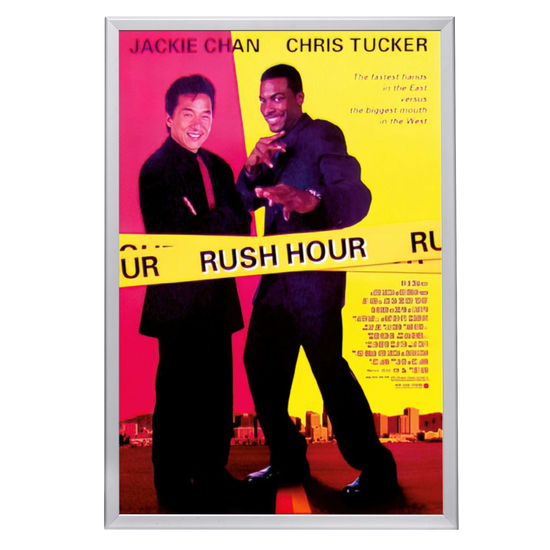 "Rush Hour" (1998) Framed Movie Poster