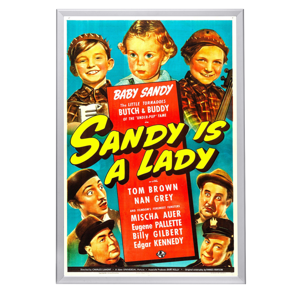 "Sandy Is A Lady" (1940) Framed Movie Poster