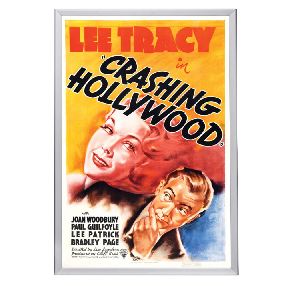 "Crashing Hollywood" (1938) Framed Movie Poster