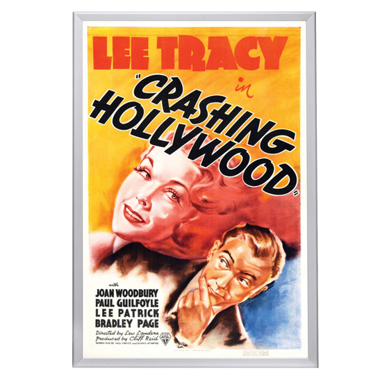 "Crashing Hollywood" (1938) Framed Movie Poster