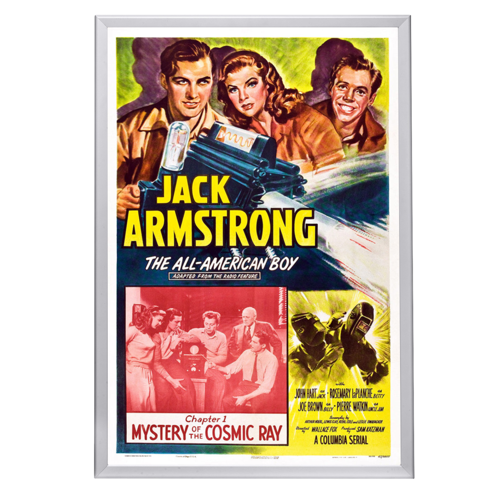 "Jack Armstrong" (1947) Framed Movie Poster