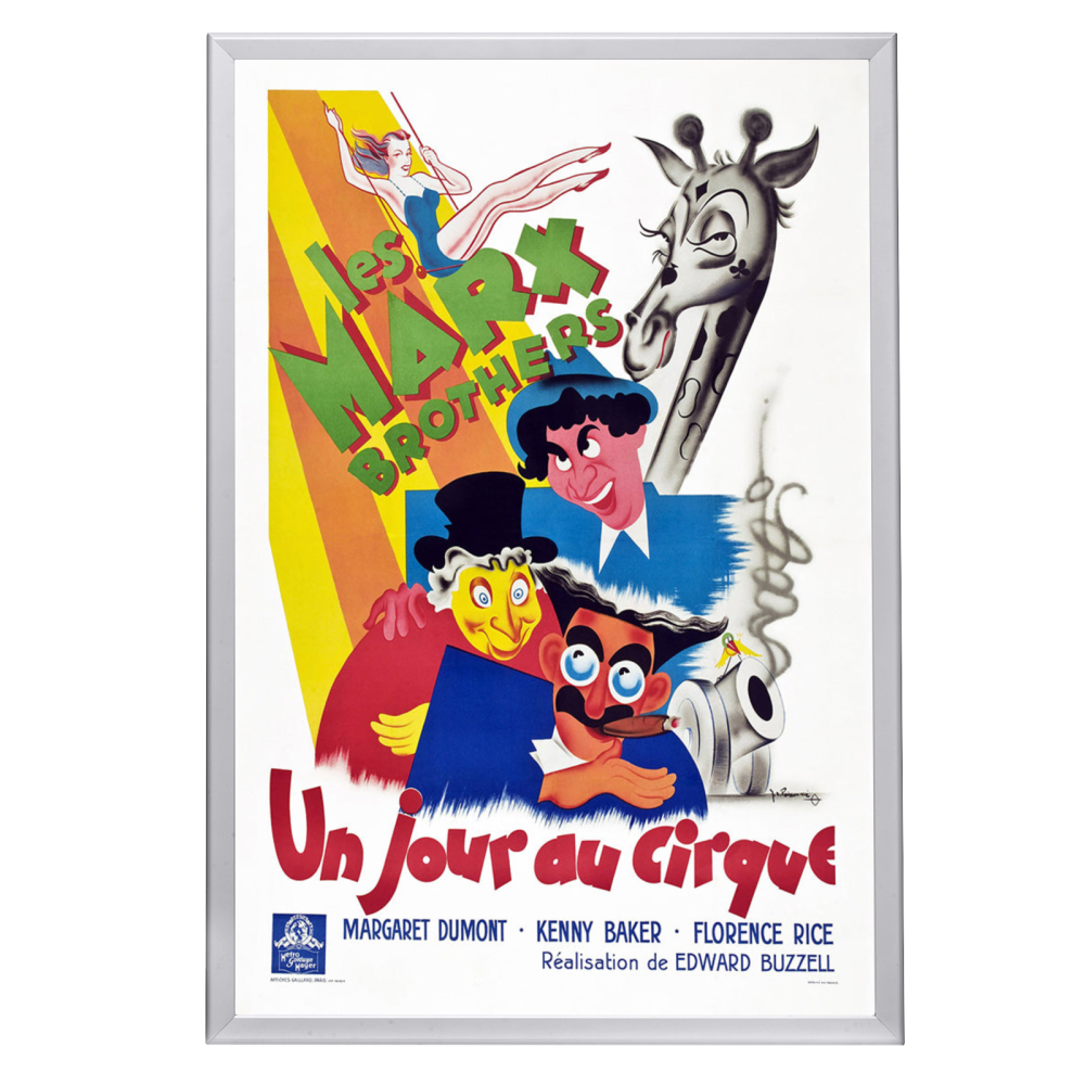 "At The Circus (French)" (1939) Framed Movie Poster