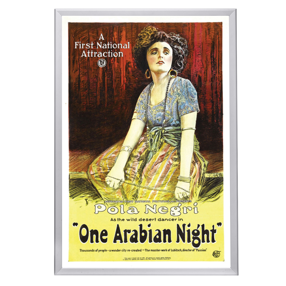 "One Arabian Night" (1923) Framed Movie Poster