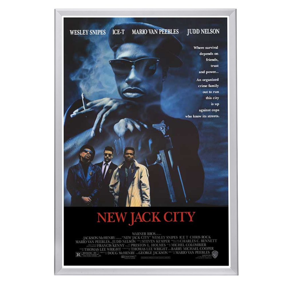 "New Jack City" (1991) Framed Movie Poster
