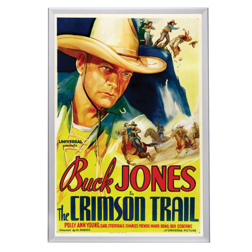 "Crimson Trail" (1935) Framed Movie Poster