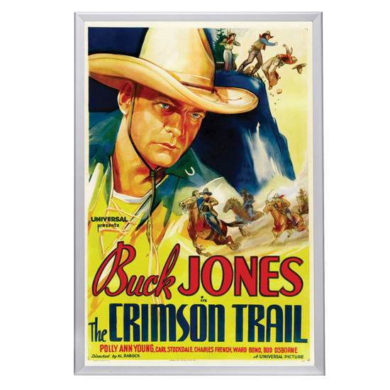 "Crimson Trail" (1935) Framed Movie Poster