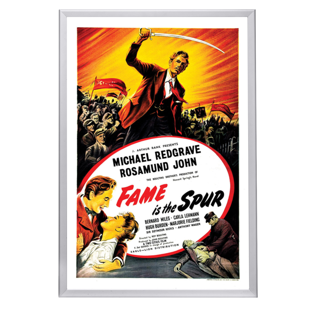 "Fame Is The Spur" (1947) Framed Movie Poster