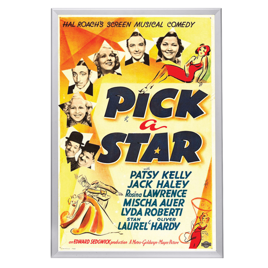 "Pick A Star" (1937) Framed Movie Poster