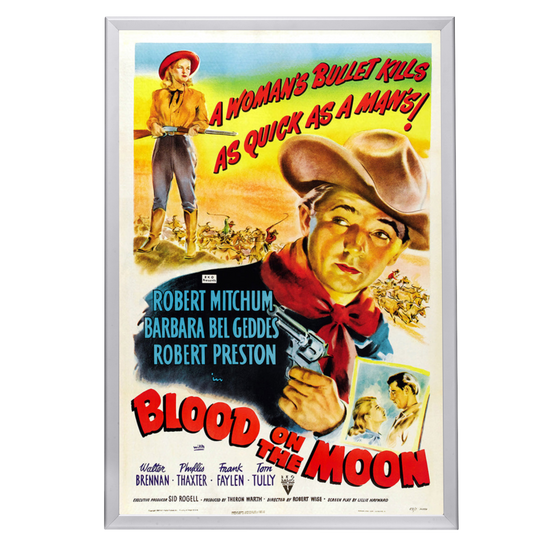 "Blood On The Moon" (1948) Framed Movie Poster