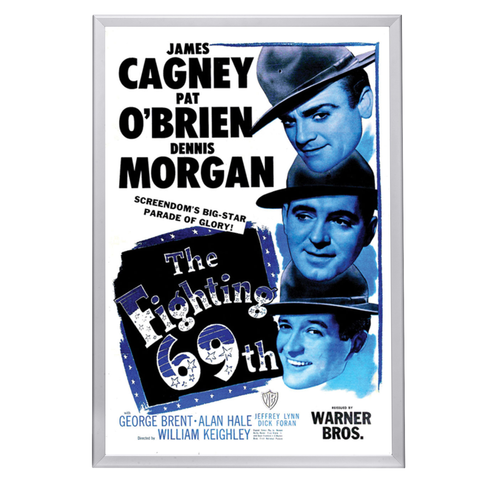 "Fighting 69th" (1940) Framed Movie Poster