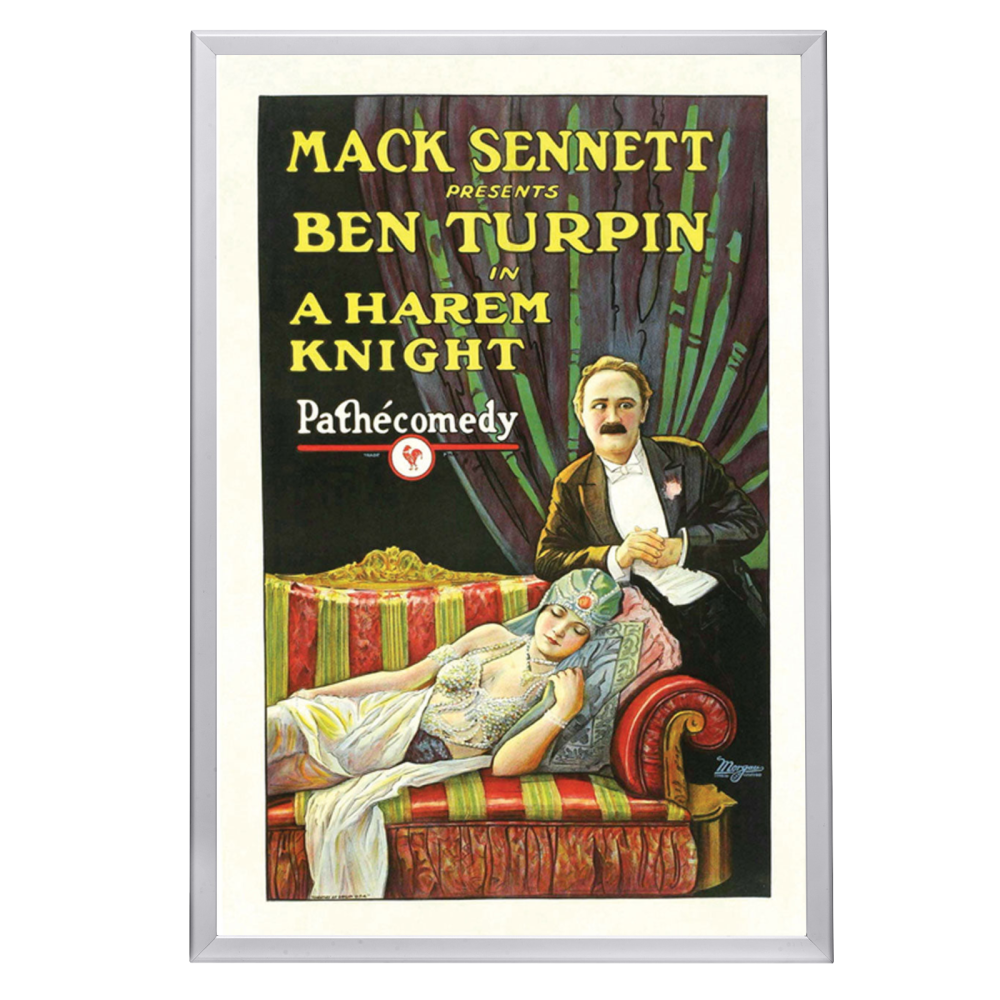 "Harem Knight" (1926) Framed Movie Poster