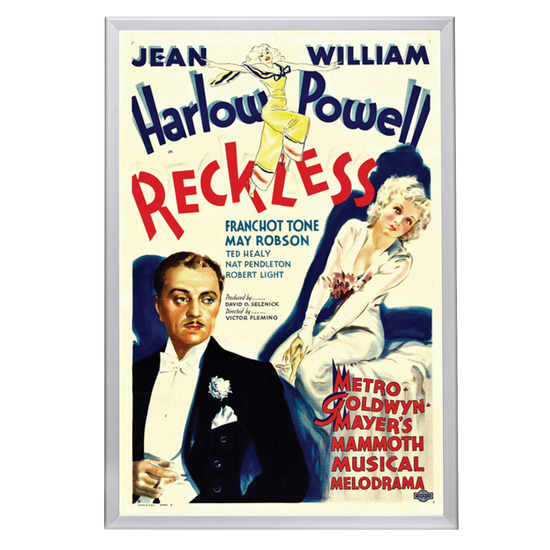 "Reckless" (1935) Framed Movie Poster