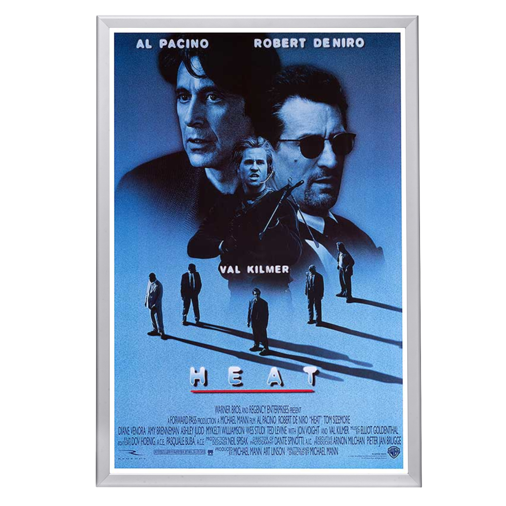 "Heat" (1995) Framed Movie Poster