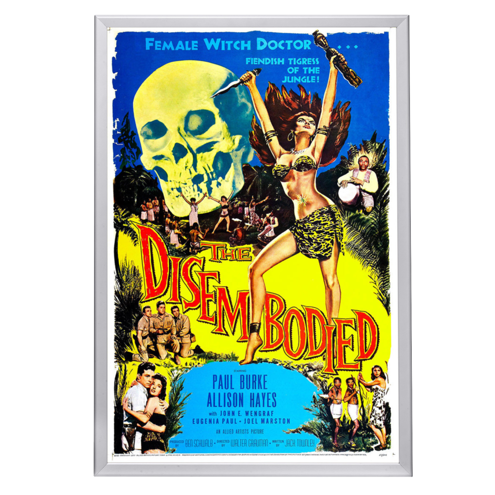 "Disembodied" (1957) Framed Movie Poster