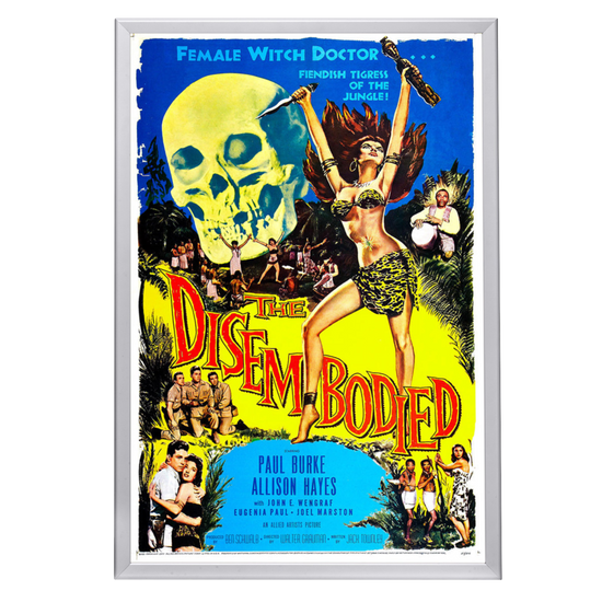 "Disembodied" (1957) Framed Movie Poster