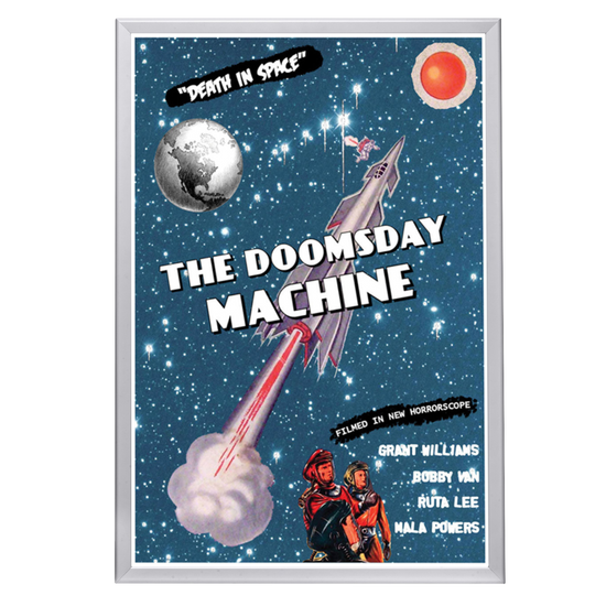 "Doomsday Machine" (1972) Framed Movie Poster