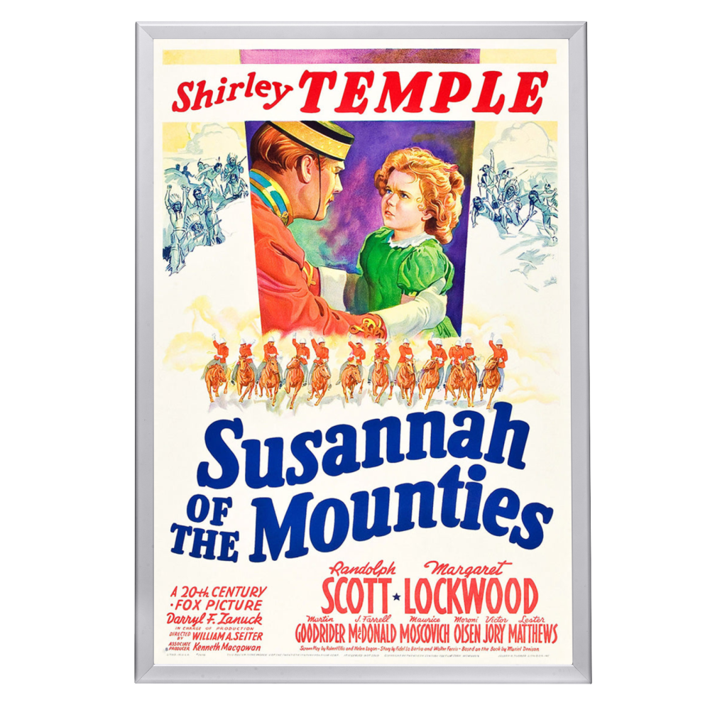 "Susannah Of The Mounties" (1939) Framed Movie Poster