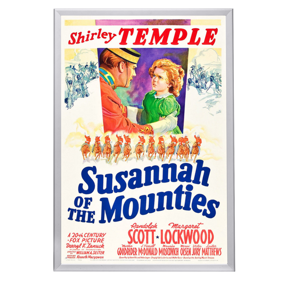 "Susannah Of The Mounties" (1939) Framed Movie Poster