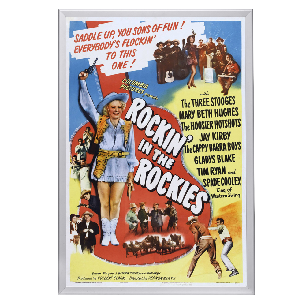 "Rockin' In The Rockies" (1945) Framed Movie Poster