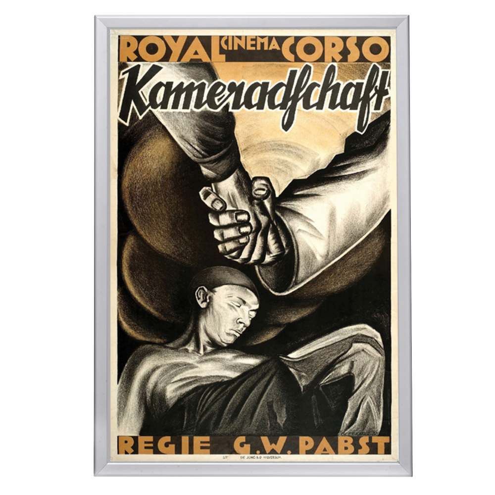 "Kameradschaft" (1931) Framed Movie Poster