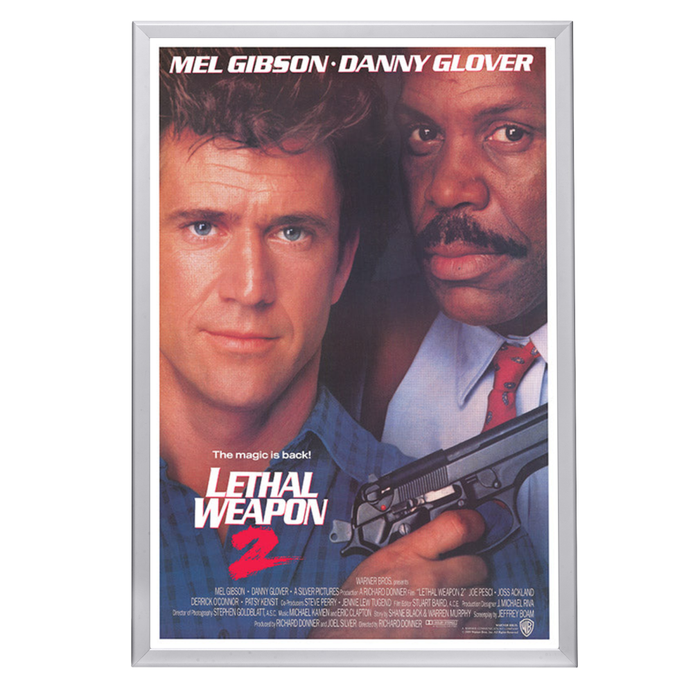 "Lethal Weapon 2" (1989) Framed Movie Poster