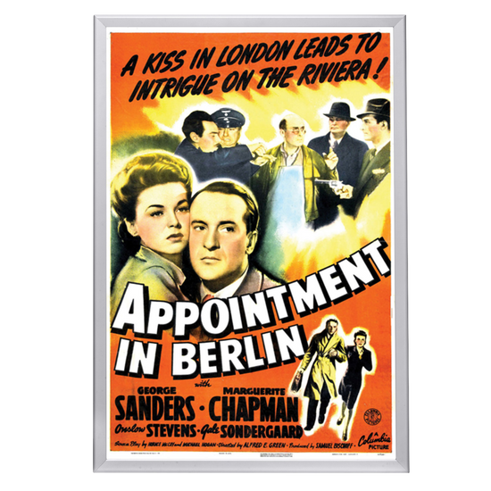 "Appointment In Berlin" (1943) Framed Movie Poster