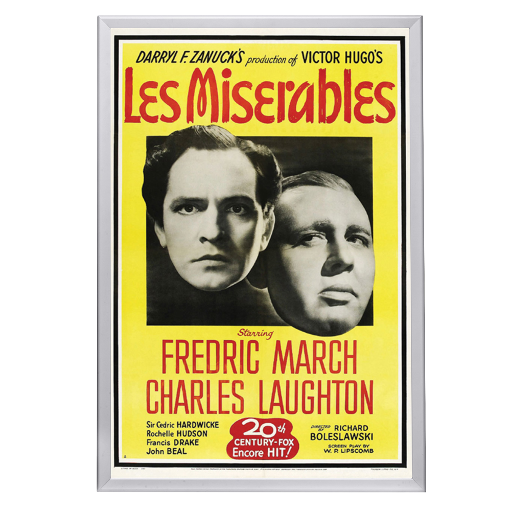 "Les Miserables" (1935) Framed Movie Poster