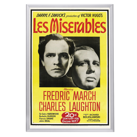 "Les Miserables" (1935) Framed Movie Poster