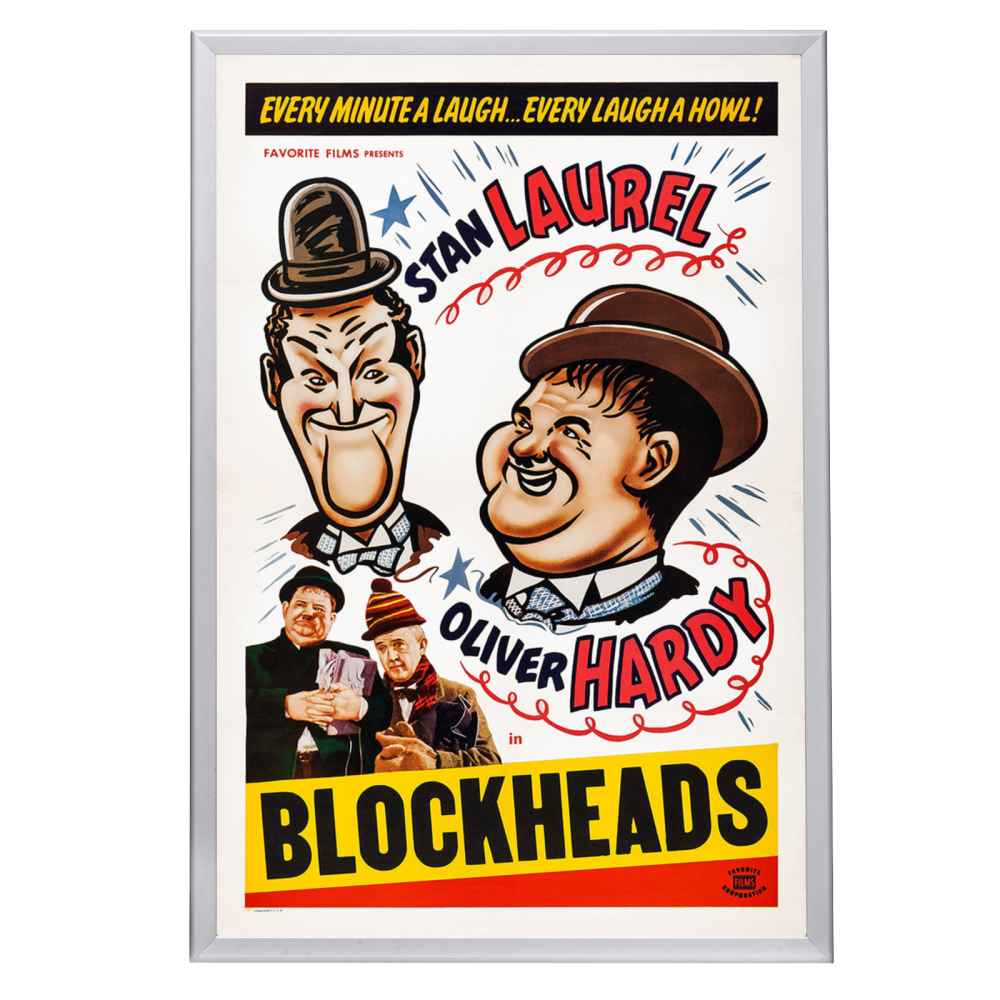 "BlockHeads" (1938) Framed Movie Poster