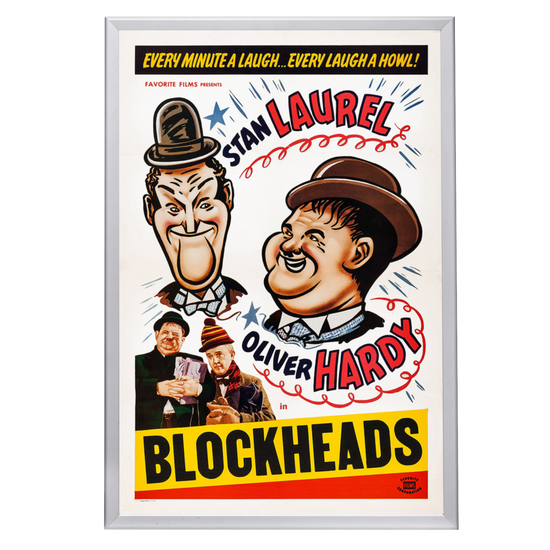 "BlockHeads" (1938) Framed Movie Poster