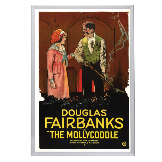 "Mollycoddle" (1920) Framed Movie Poster