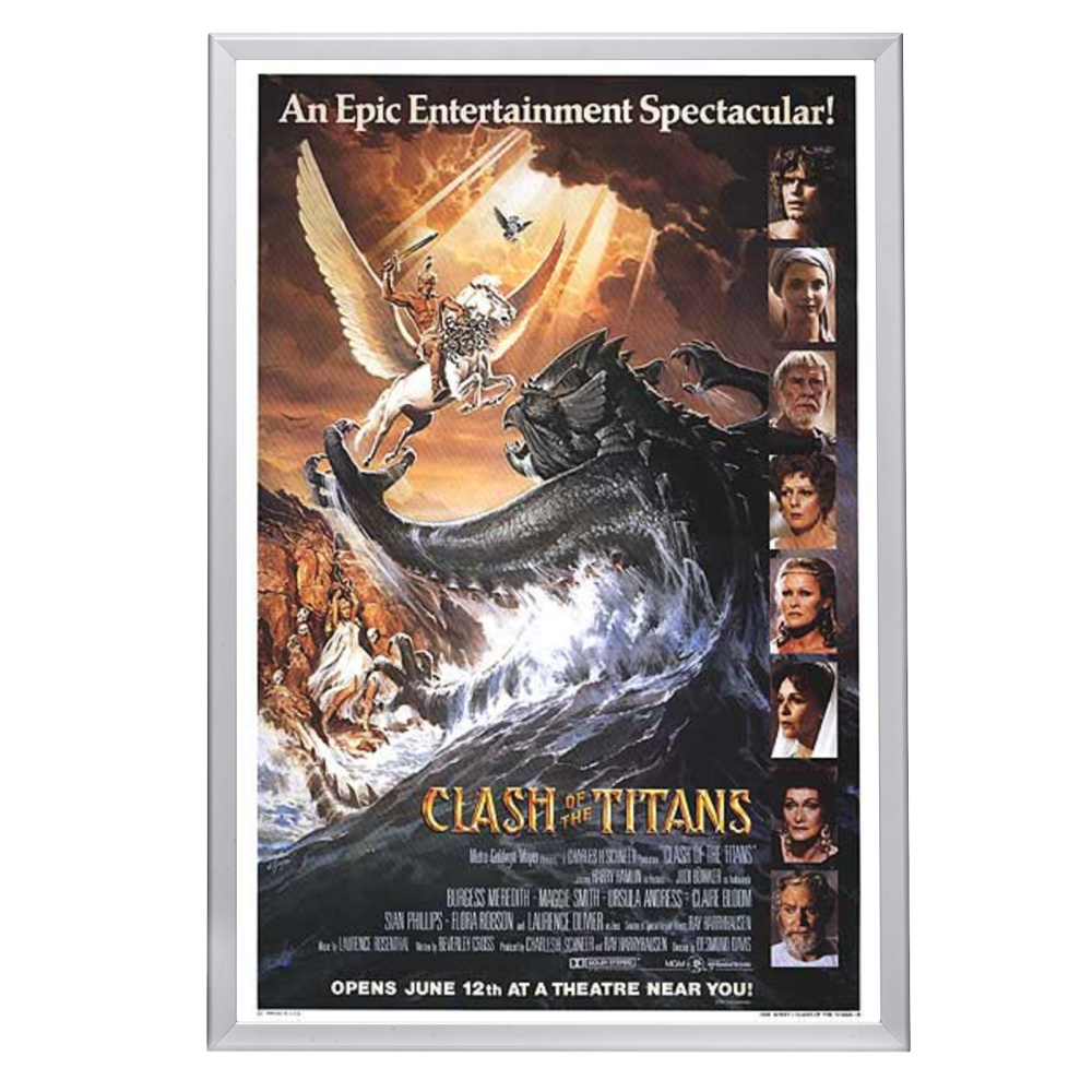 "Clash Of The Titans" (1981) Framed Movie Poster