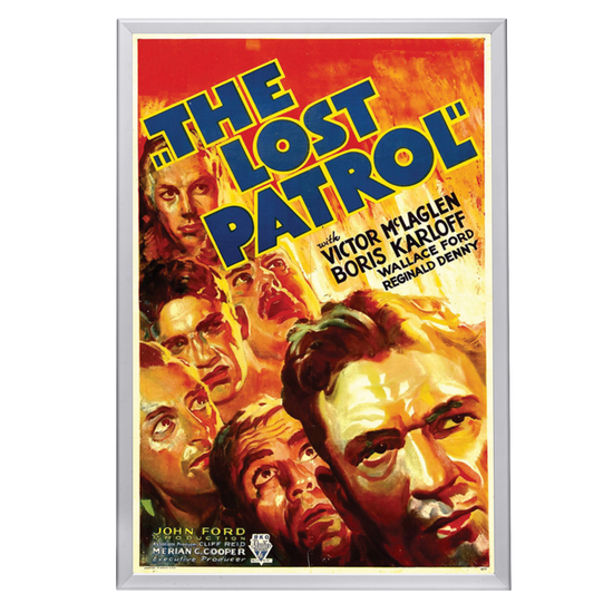 "Lost Patrol" (1934) Framed Movie Poster