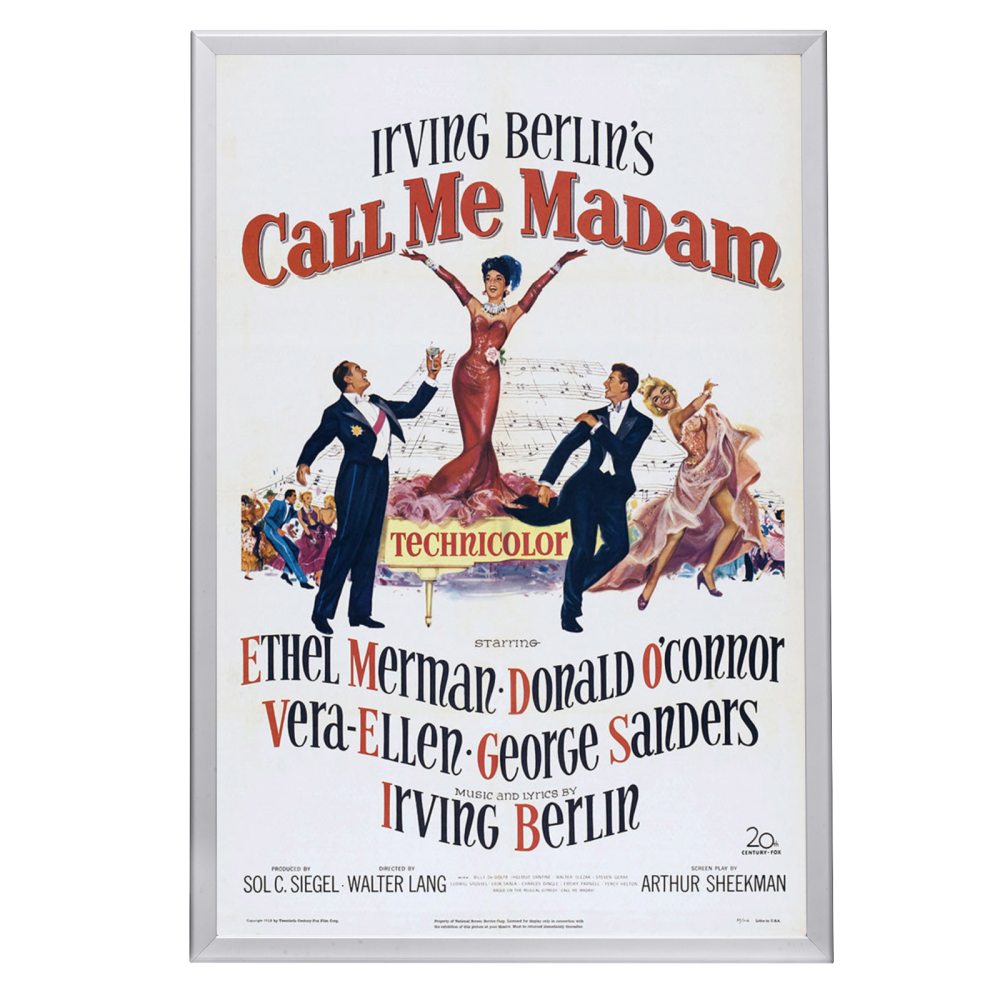 "Call Me Madam" (1953) Framed Movie Poster