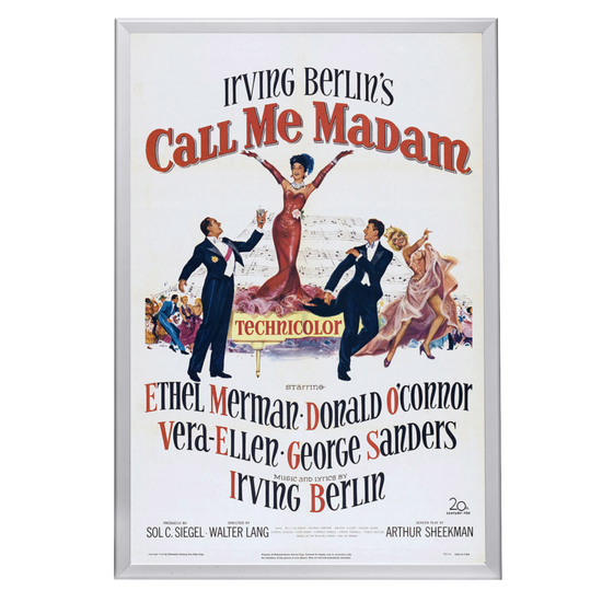 "Call Me Madam" (1953) Framed Movie Poster