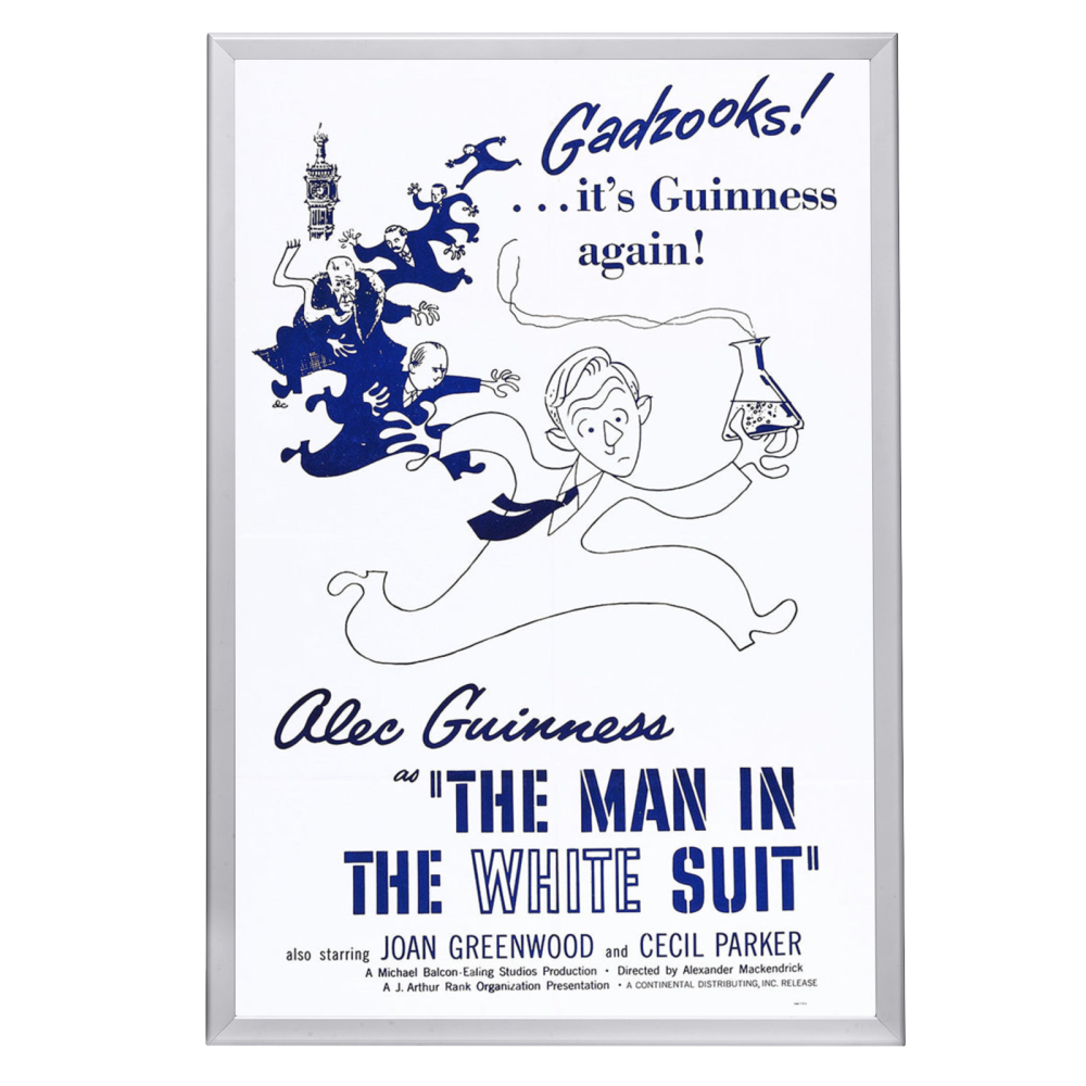 "Man In The White Suit" (1951) Framed Movie Poster