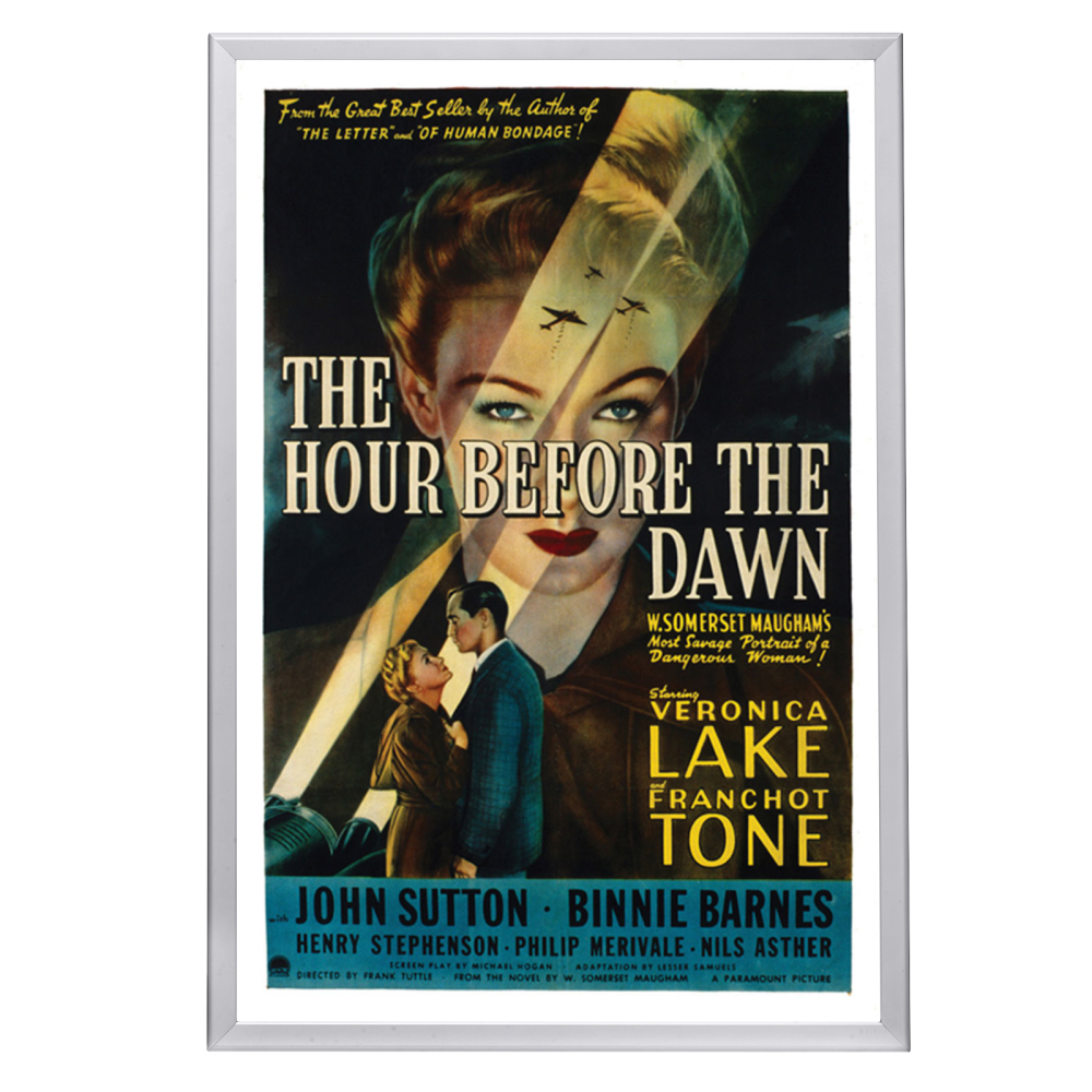 "Hour Before The Dawn" (1944) Framed Movie Poster