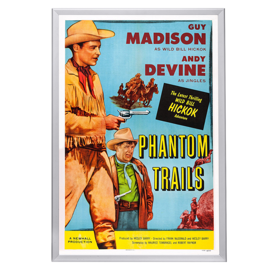 "Phantom Trails" (1955) Framed Movie Poster