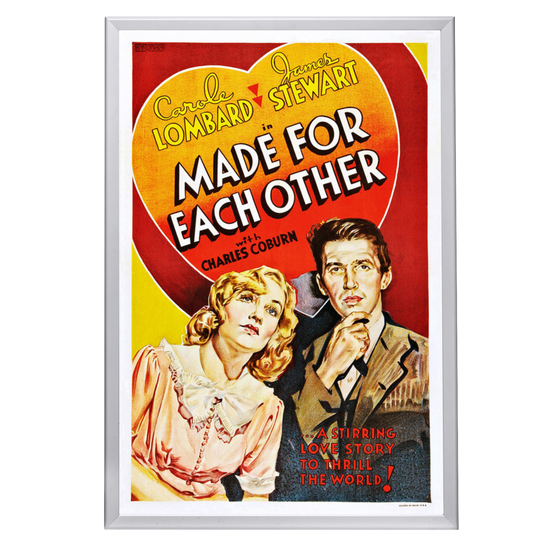 "Made For Each Other" (1939) Framed Movie Poster