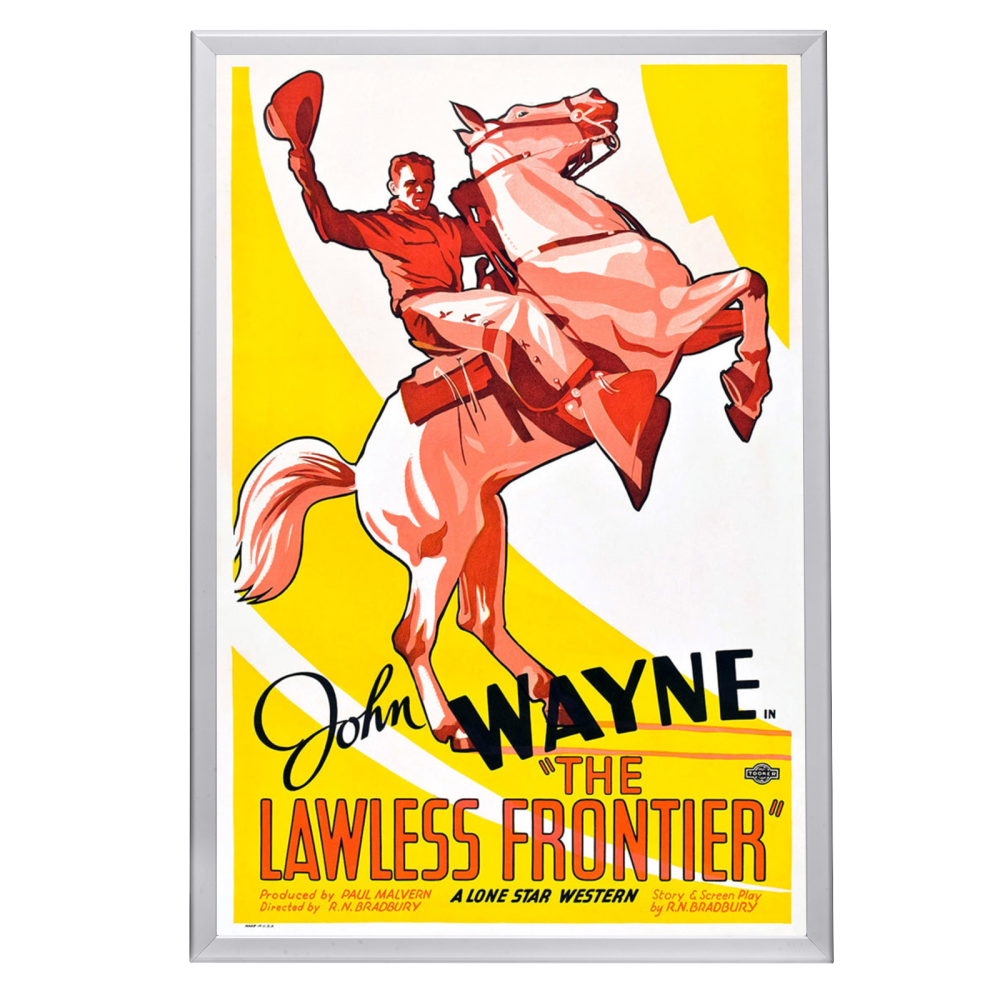 "Lawless Frontier" (1934) Framed Movie Poster