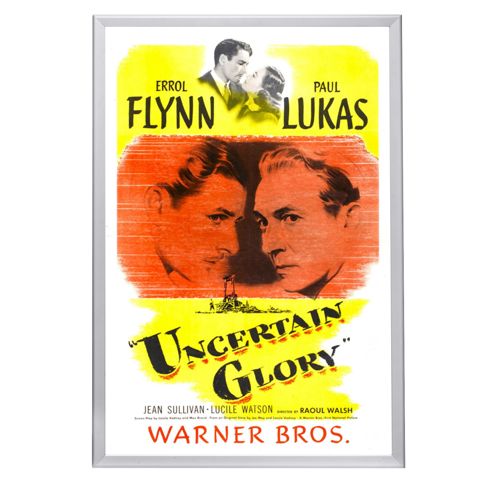 "Uncertain Glory" (1944) Framed Movie Poster