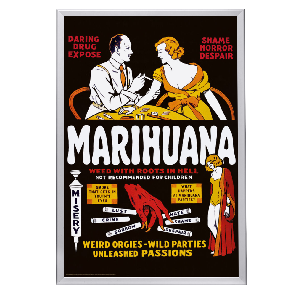 "Marihuana" (1936) Framed Movie Poster