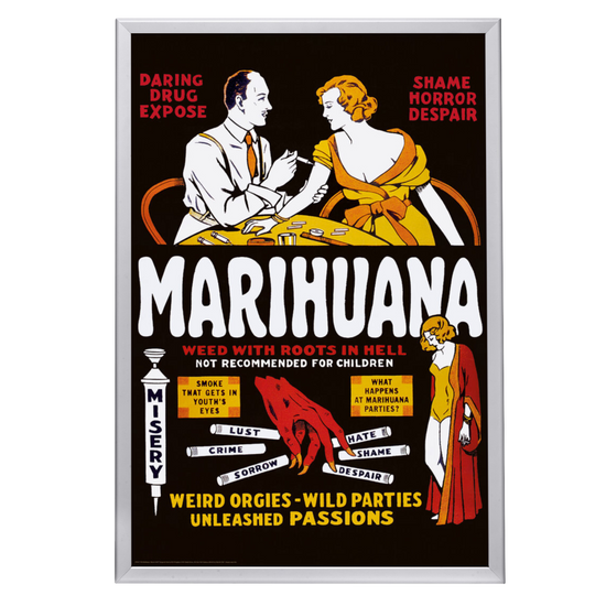 "Marihuana" (1936) Framed Movie Poster