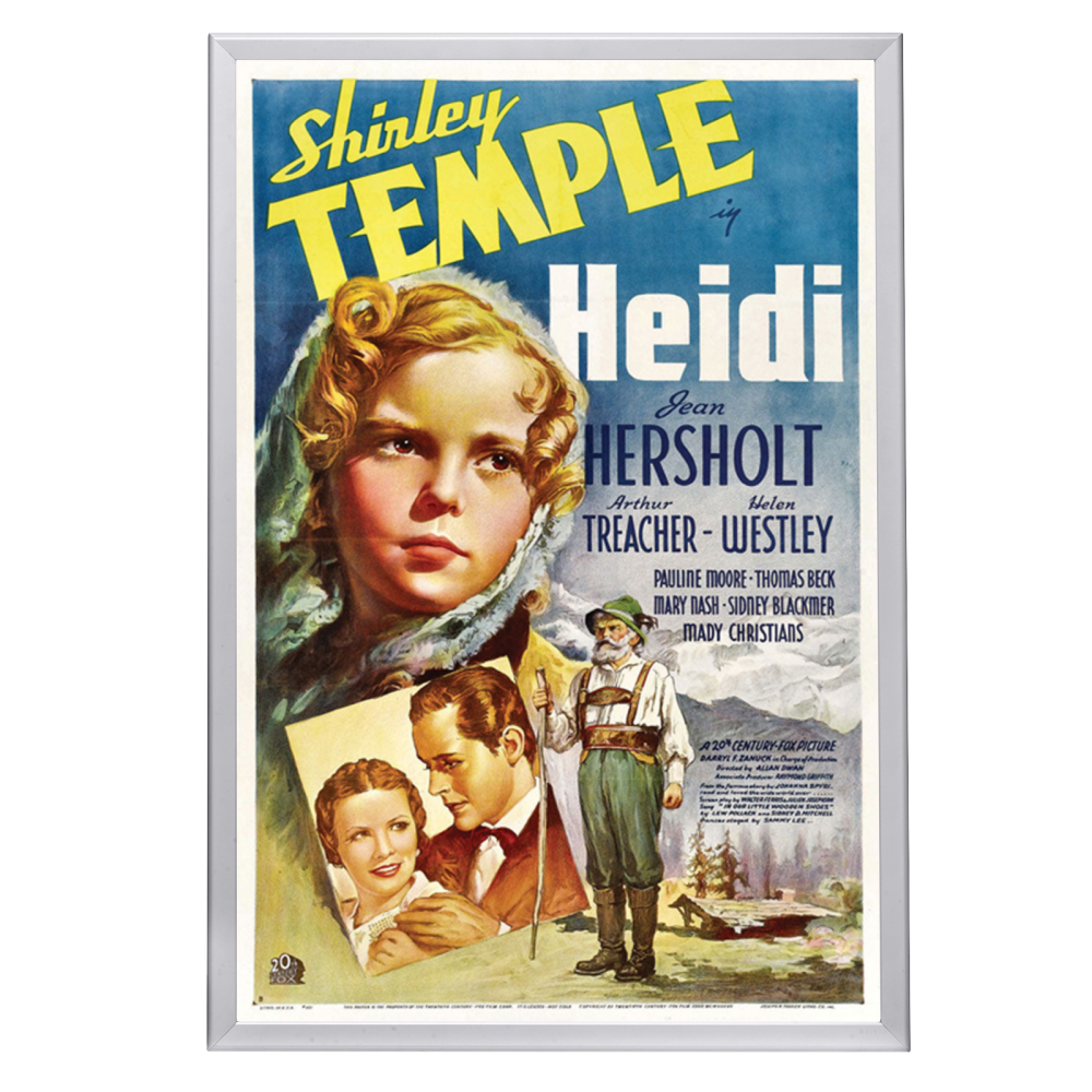 "Heidi" (1937) Framed Movie Poster