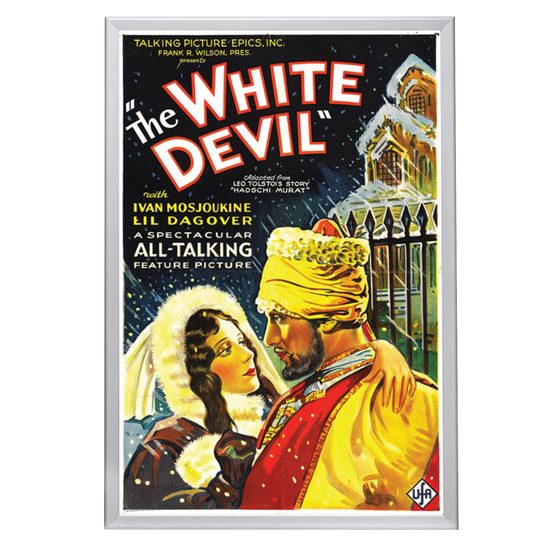 "White Devil" (1930) Framed Movie Poster