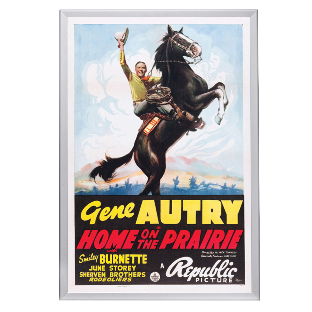 "Home On The Prairie" (1939) Framed Movie Poster