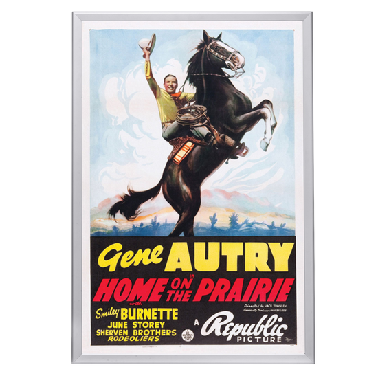 "Home On The Prairie" (1939) Framed Movie Poster