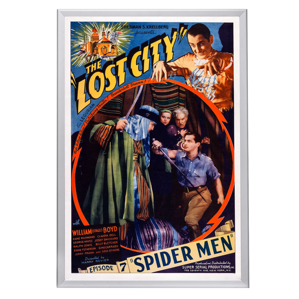 "Lost City" (1935) Framed Movie Poster