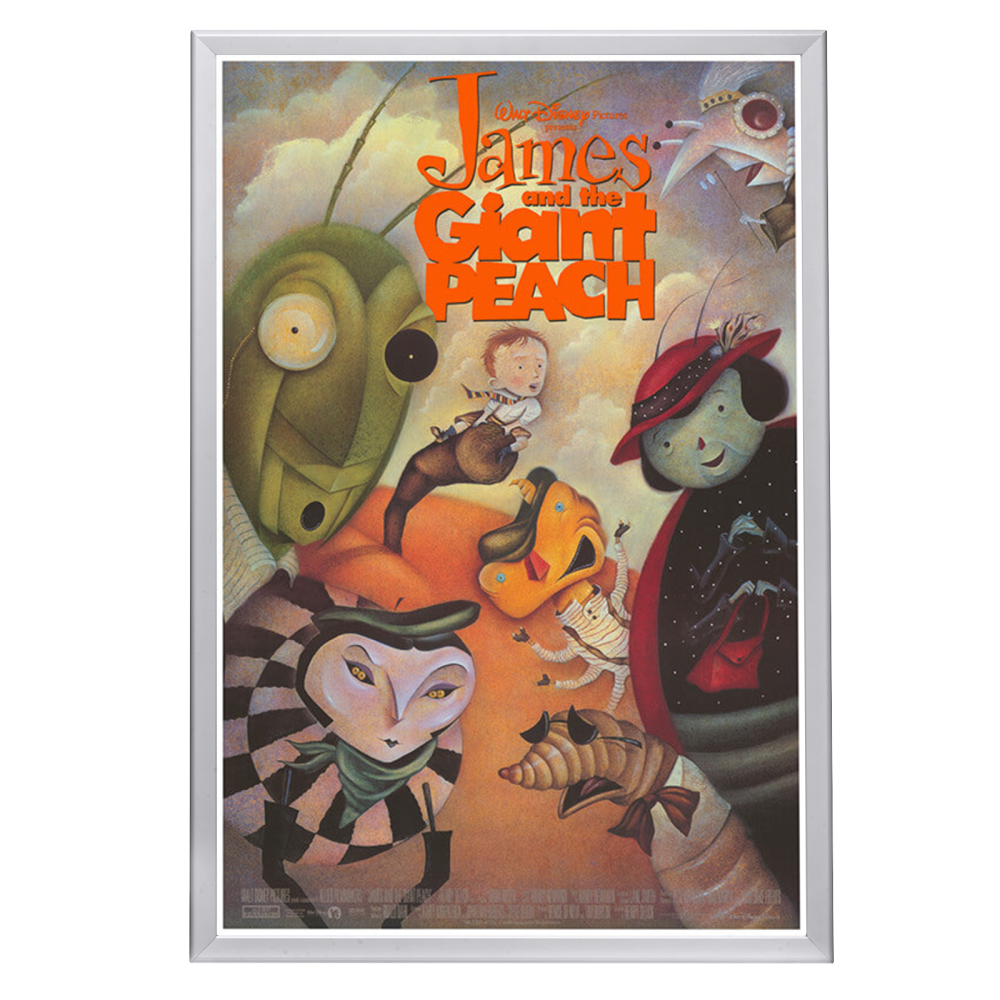 "James and the Giant Peach" (1996) Framed Movie Poster