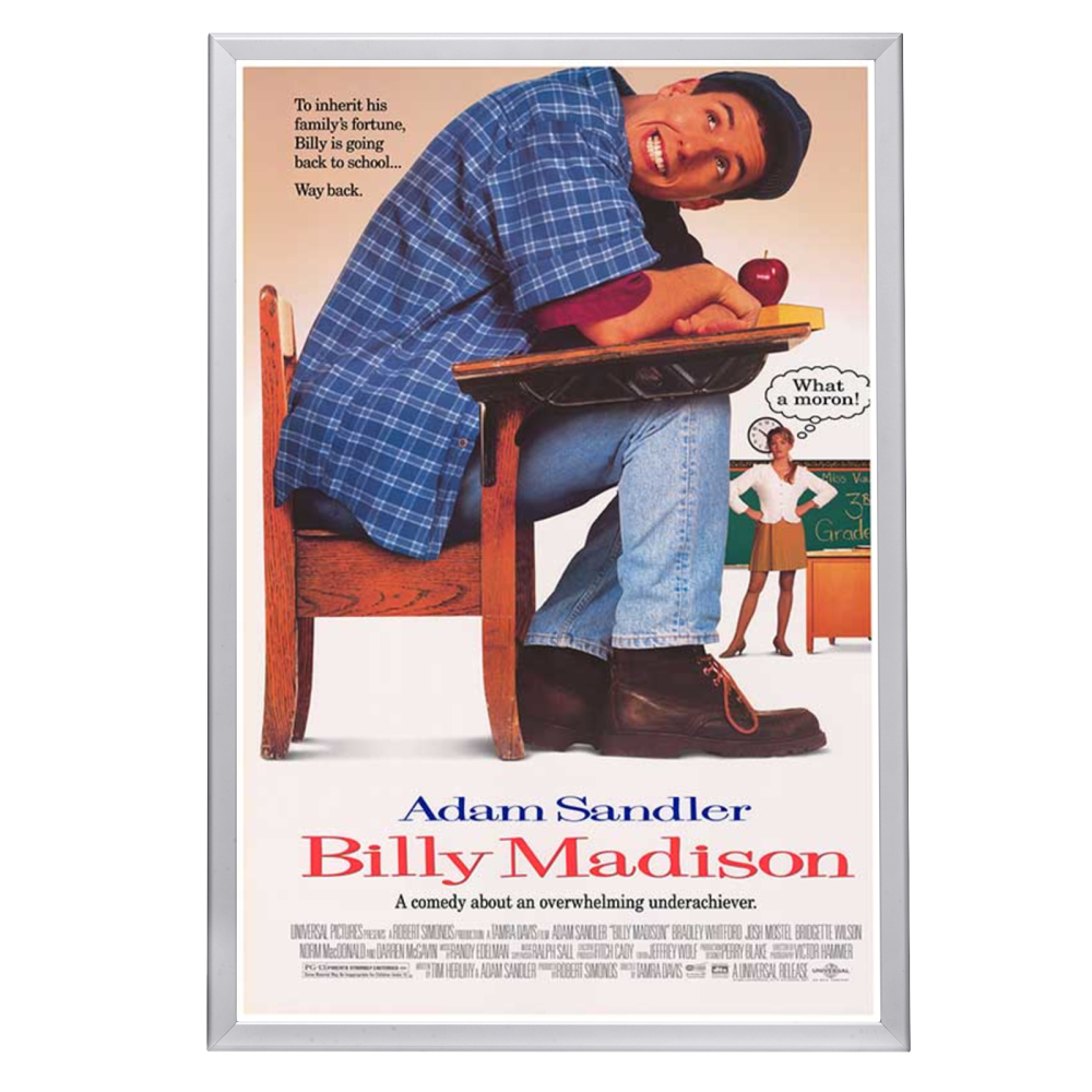 "Billy Madison" (1995) Framed Movie Poster